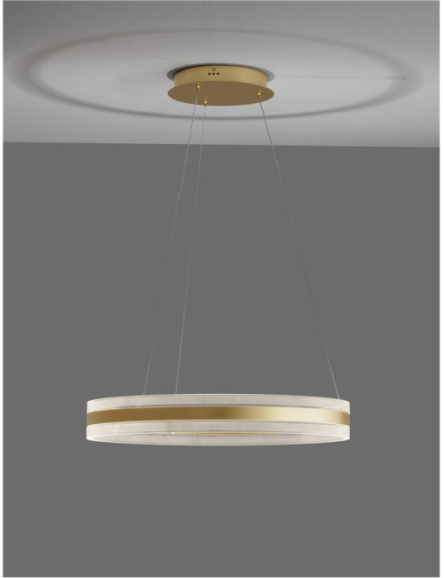 Kronleuchter Agos Ø60 LED