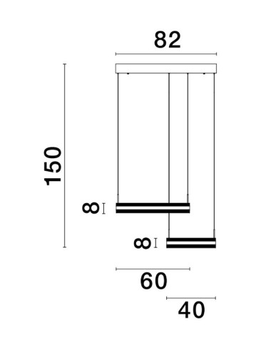 Lühter Agos LED
