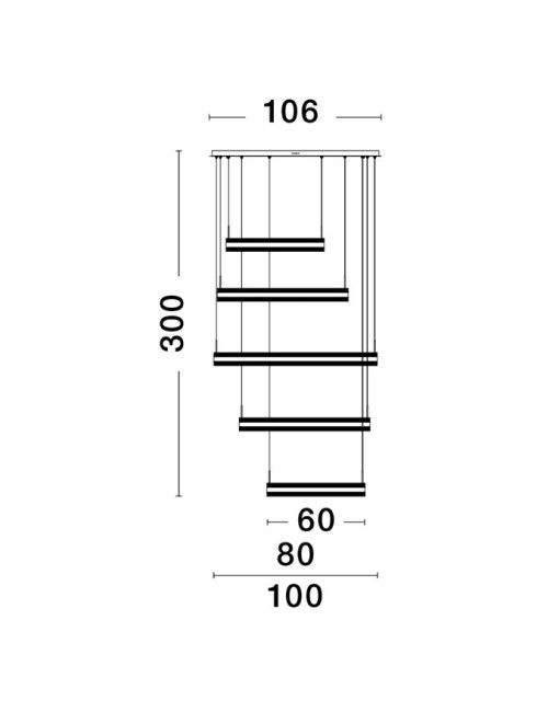 Lühter Agos Ø106 LED