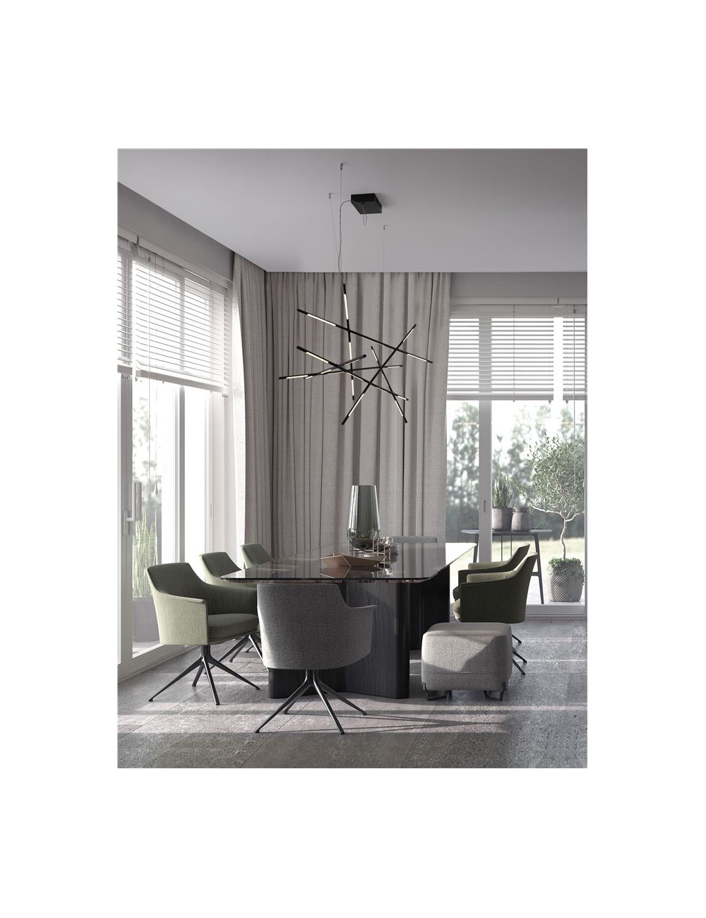 Pendelleuchte Raccio LED