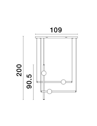 Pendant lamp Neutron LED 9054453 | Nova Luce | TavaGaisma.lv/en