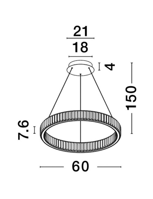 Liustra Aurelia Ø60 LED