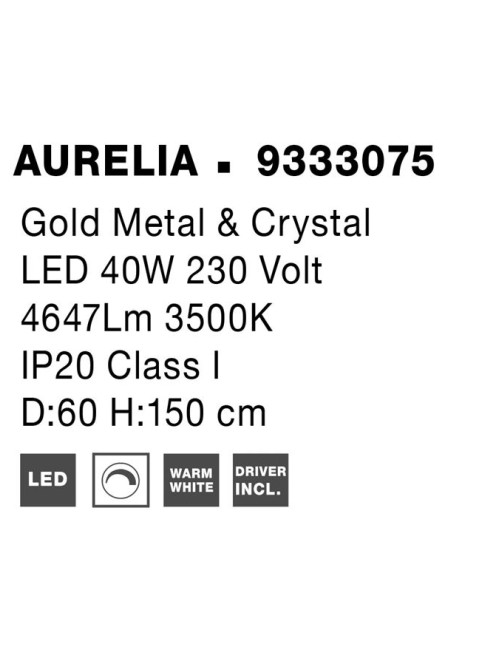 Liustra Aurelia Ø60 LED