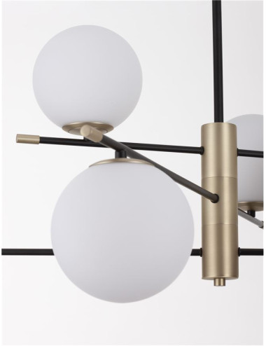 Pendant lamp Git Ø100 9009296 | Nova Luce | TavaGaisma.lv/en