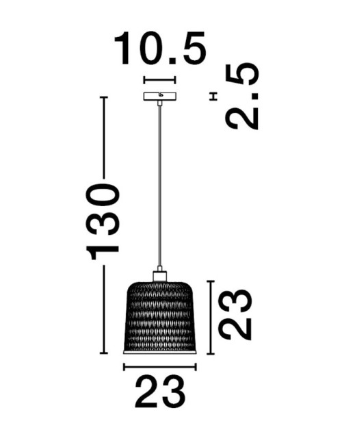Ripplamp Intra Ø23