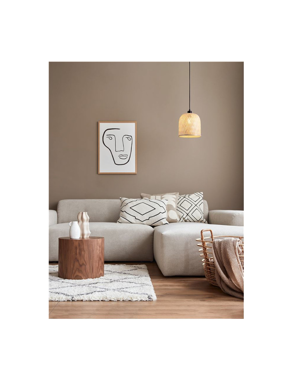 Pendant lamp Intra Ø23