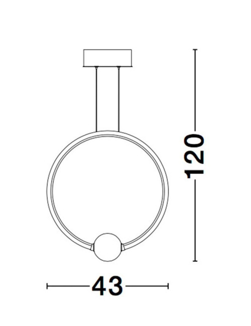 Pendant lamp Celia LED