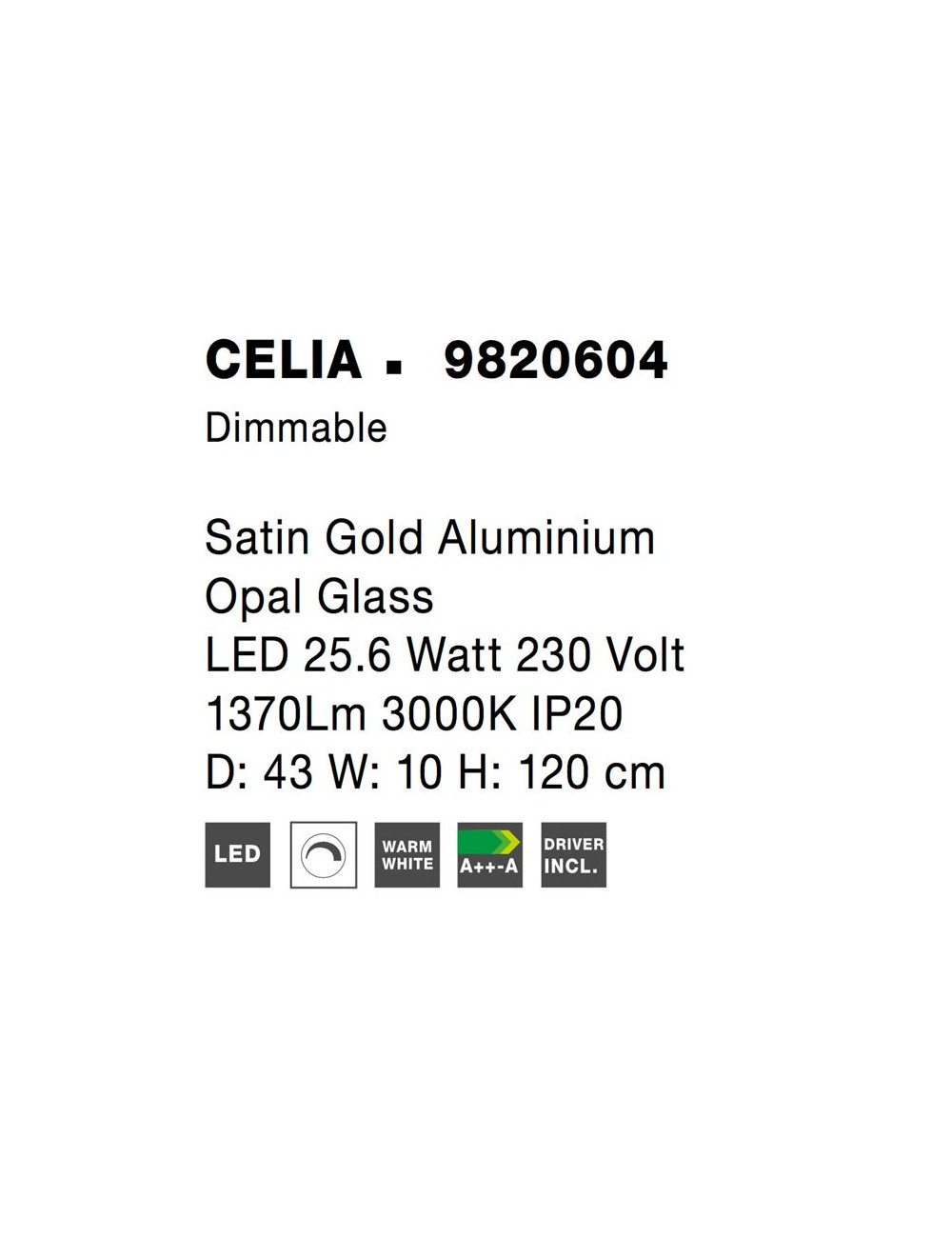 Pendelleuchte Celia LED