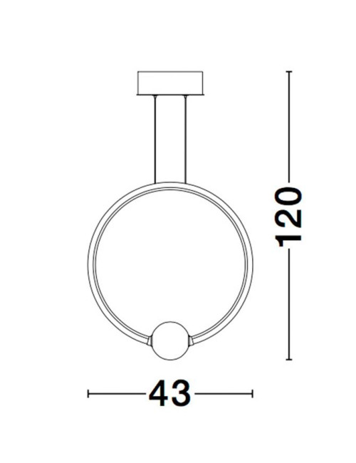 Piekaramā lampa Celia LED