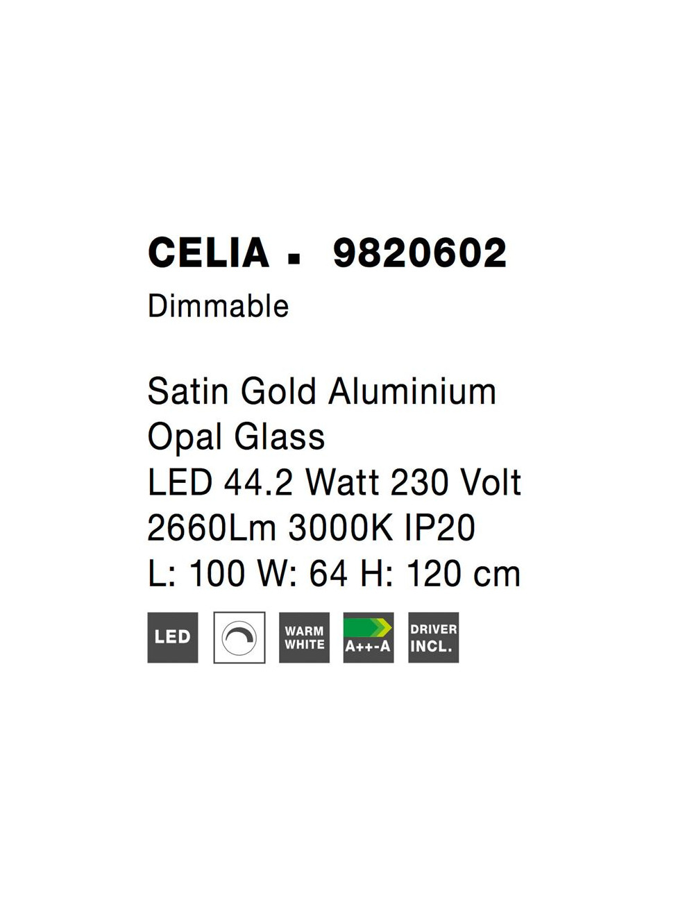 Pendelleuchte Celia LED