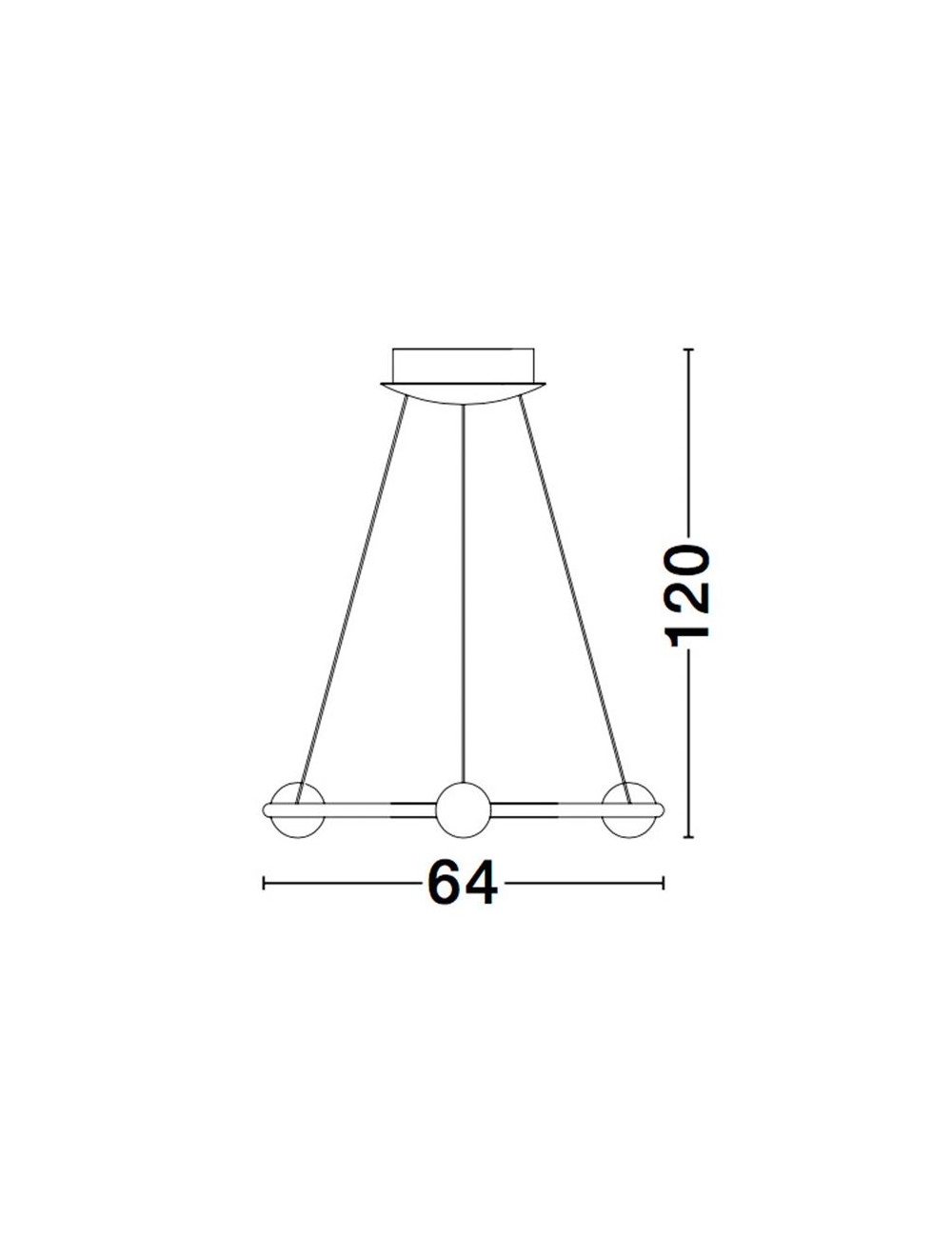 Ripplamp Celia Ø64 LED