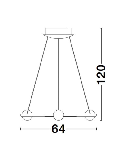 Pendelleuchte Celia Ø64 LED