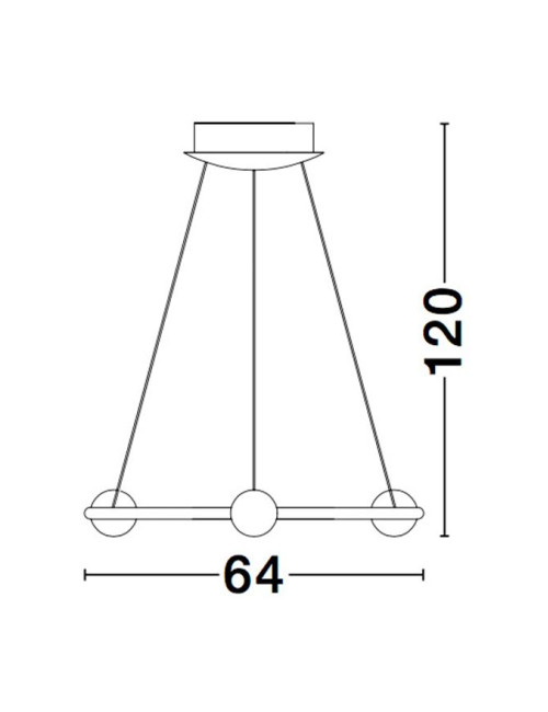 Pendelleuchte Celia Ø64 LED