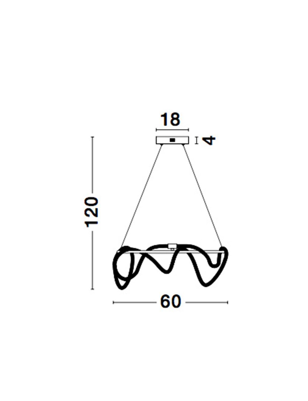 Ripplamp Cerelia Ø60 LED