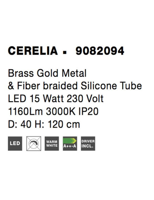 Подвесная лампа Cerelia Ø40 LED