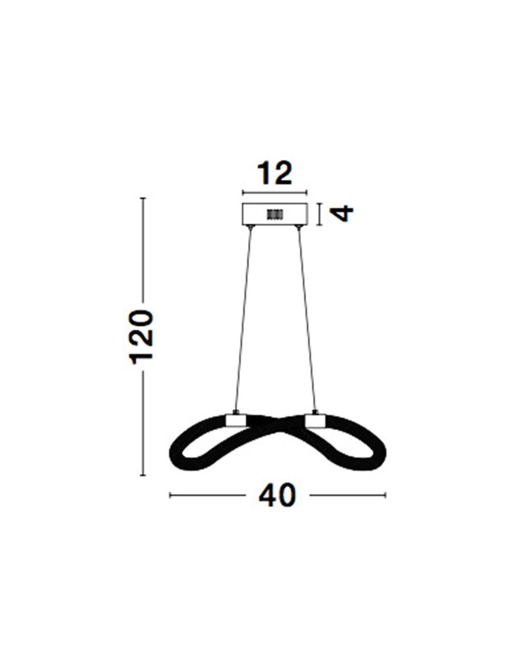 Ripplamp Cerelia Ø40 LED