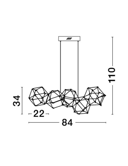 Подвесная лампа Nebula LED