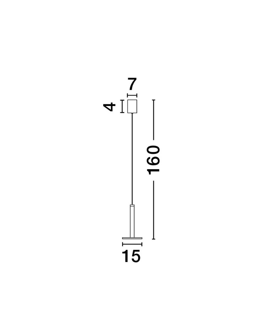 Ripplamp Palencia Ø15 LED