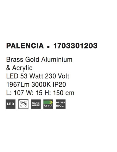 Pendelleuchte Palencia LED