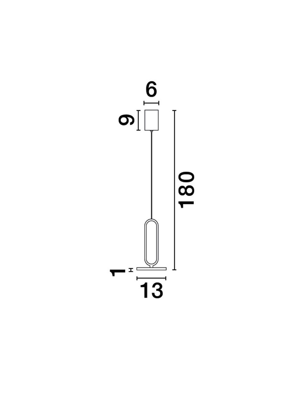 Ripplamp Gea Ø13 LED