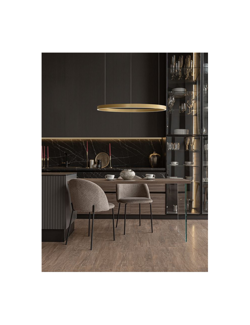 Pendant lamp Elowen Ø98 LED