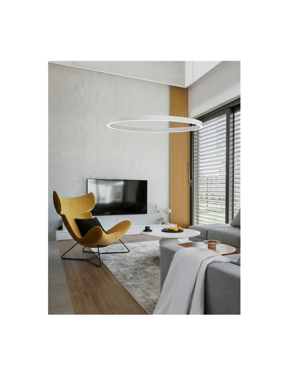 Piekaramā lampa Elowen Ø98 LED