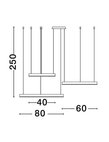 Nova Luce - Elowen LED 9345654 подвесная лампа | TavaGaisma.lv/ru