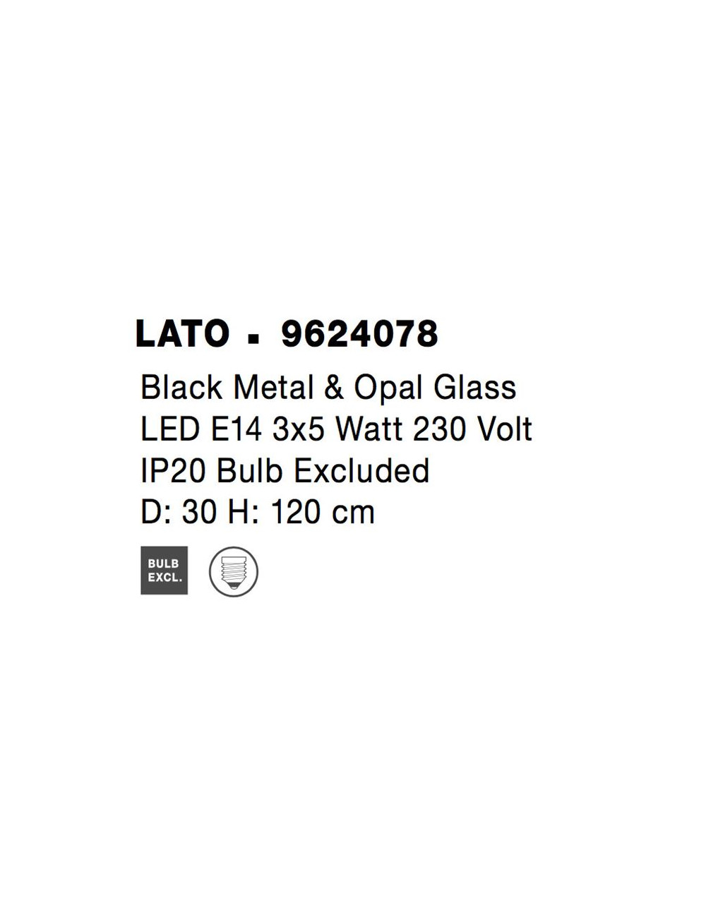 Pendelleuchte Lato Ø30