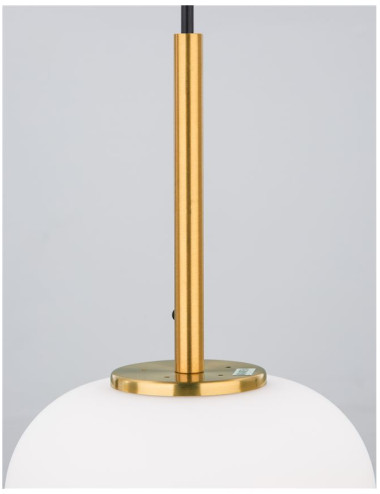 Pendant lamp Lato Ø16,5 9624065 | Nova Luce | TavaGaisma.lv/en