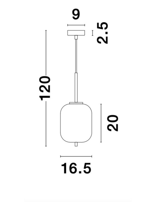Pendelleuchte Lato Ø16,5