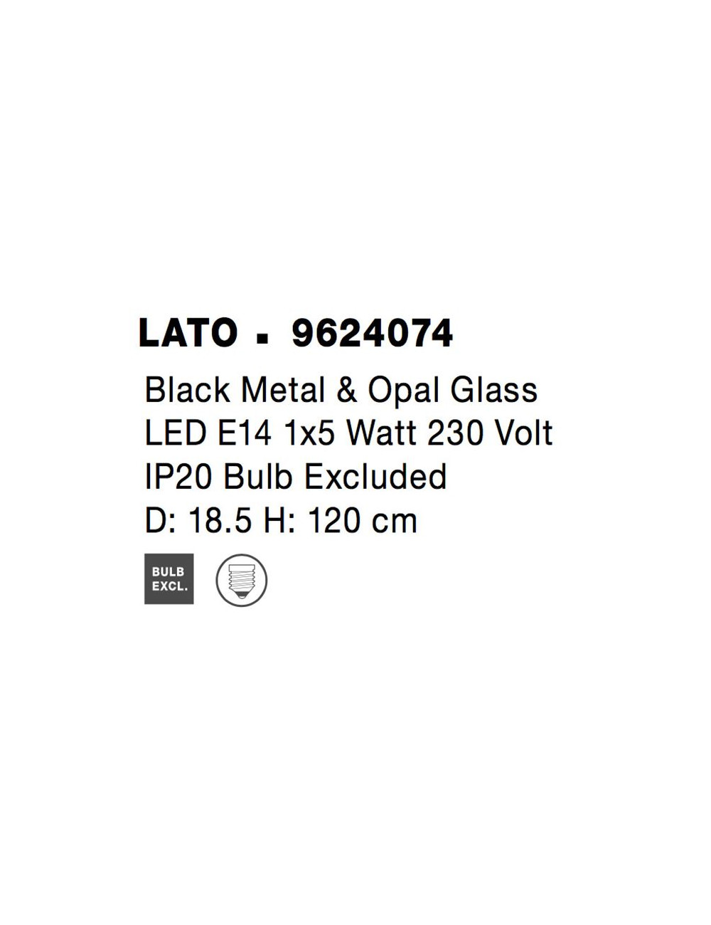Pendelleuchte Lato Ø18,5