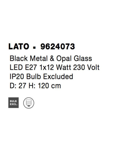 Nova Luce - Lato Ø27 9624073 piekaramā lampa | TavaGaisma.lv