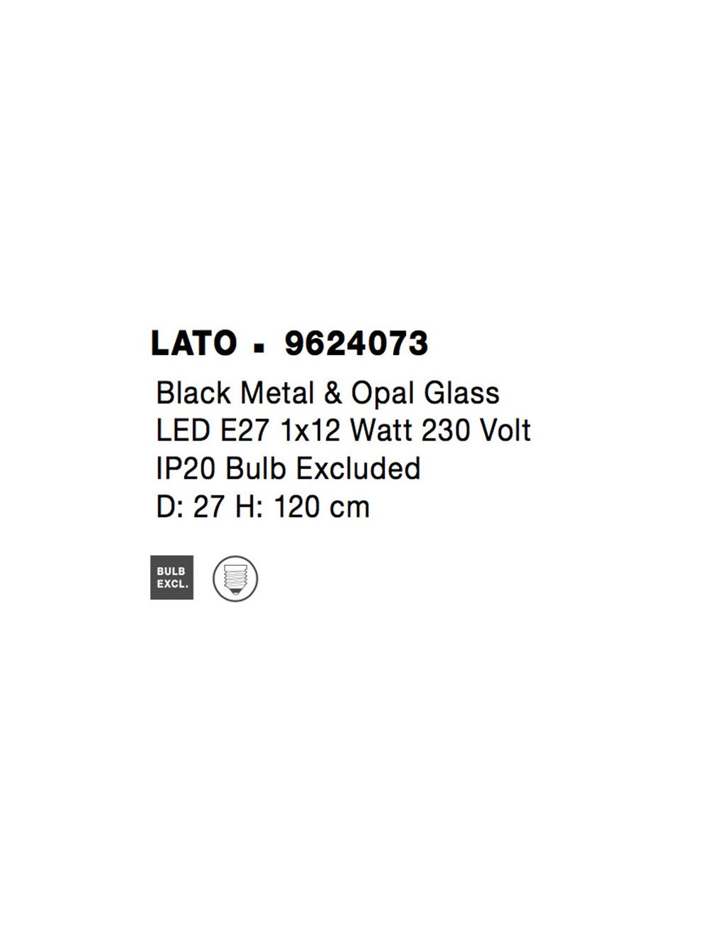 Ripplamp Lato Ø27
