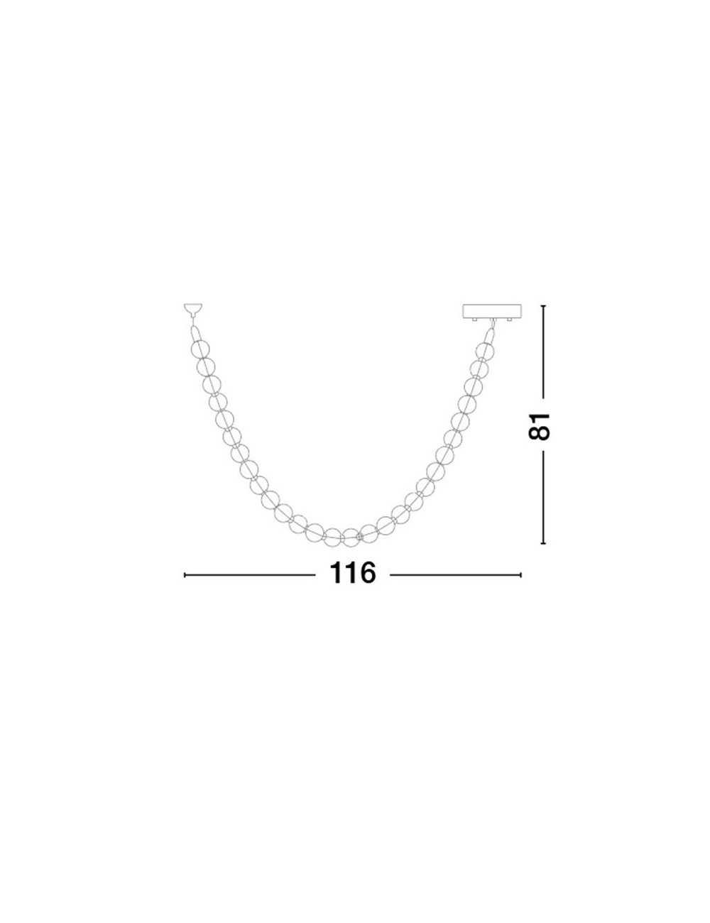 Pendelleuchte Perla LED