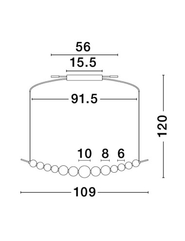Pendelleuchte Perla LED