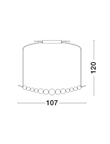 Pendant lamp Perla LED