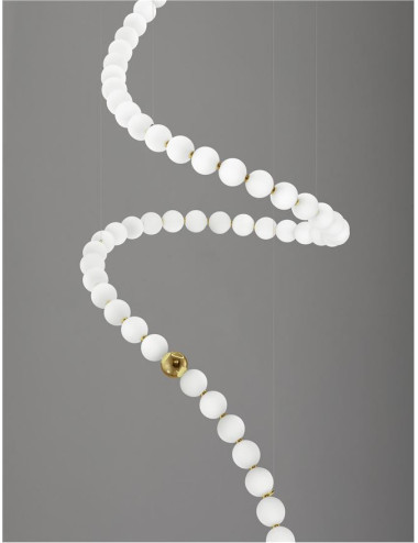 Pendant lamp Perla Ø79 LED 9695207 | Nova Luce | TavaGaisma.lv/en