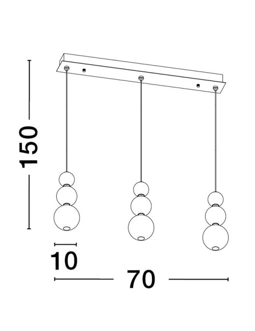 Pendelleuchte Perla LED