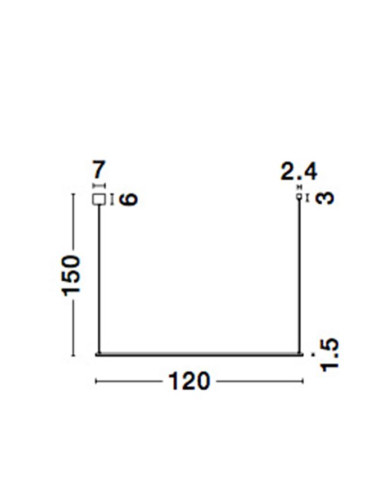 Pendant lamp Ellettra LED 9088102 | Nova Luce | TavaGaisma.lv/en