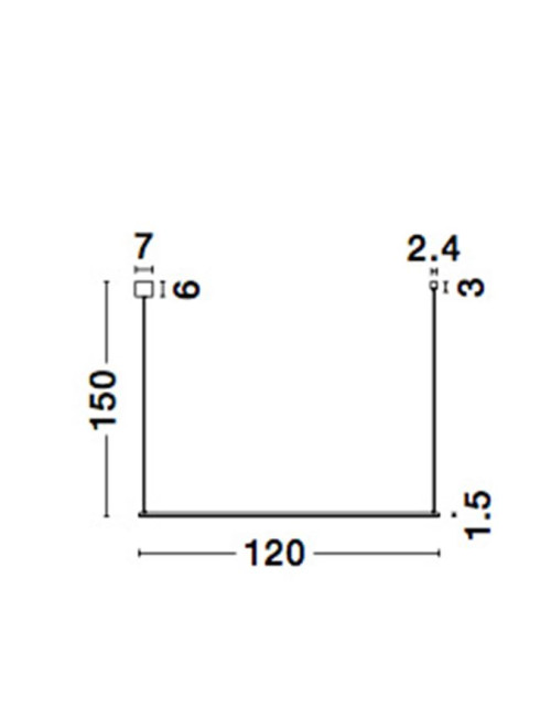 Pendant lamp Ellettra LED