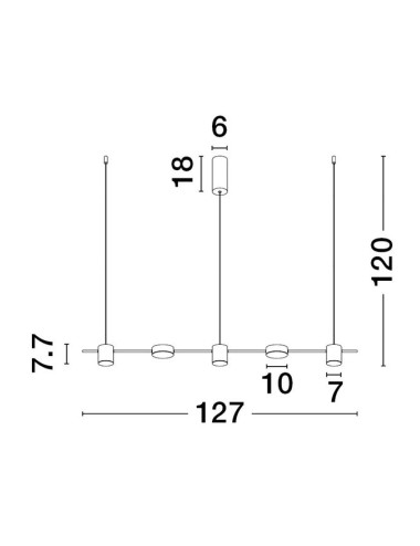 Pendant lamp Nordic LED 9080123 | Nova Luce | TavaGaisma.lv/en