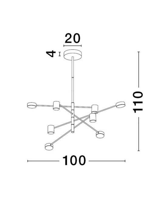 Подвесная лампа Nordic Ø100 LED