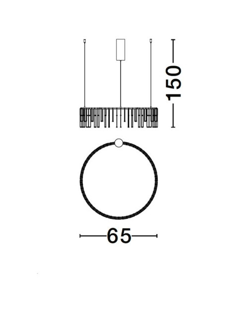 Chandelier Stellar Ø65 LED