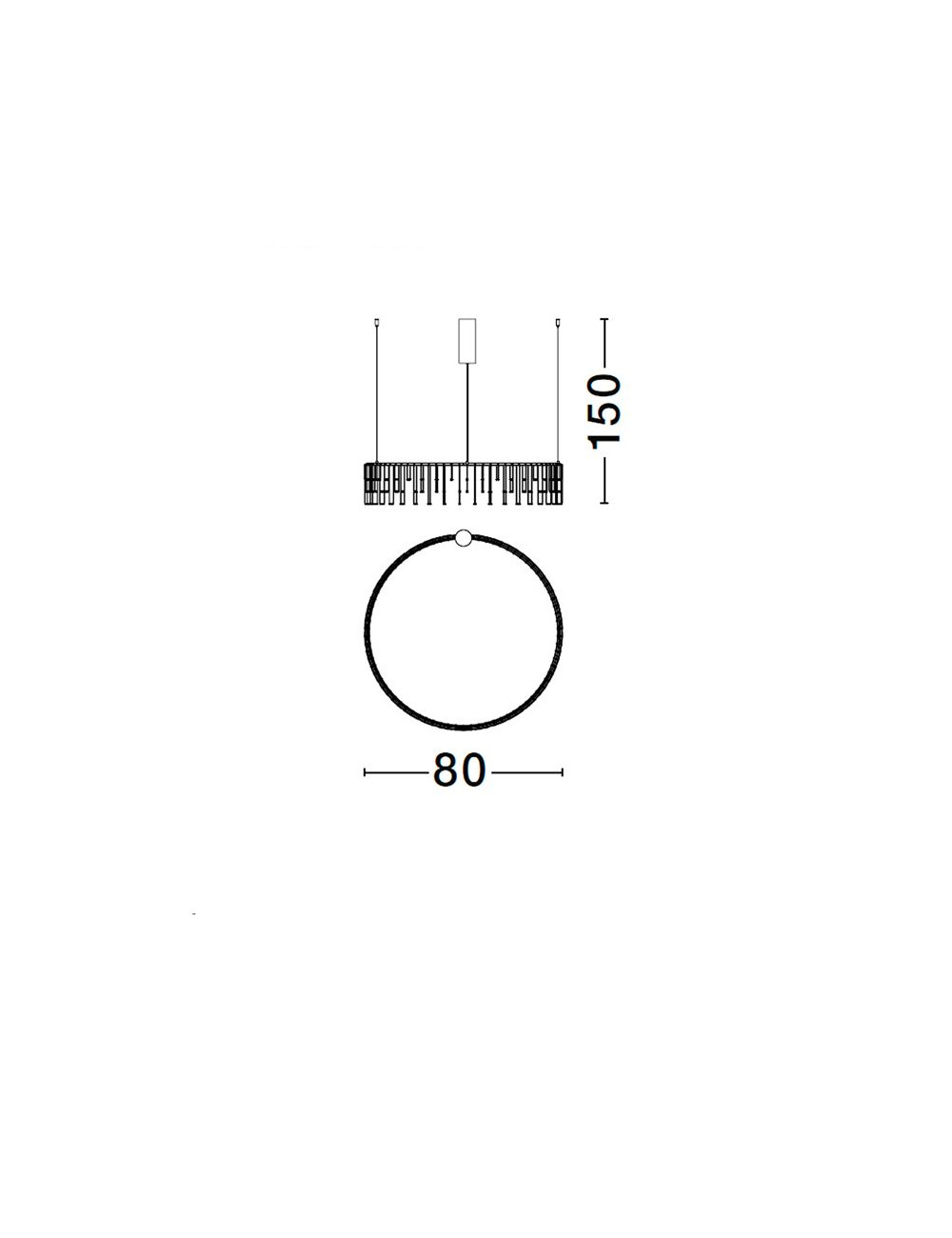 Chandelier Stellar Ø80 LED