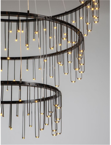 Kronleuchter Stellar Ø80 LED