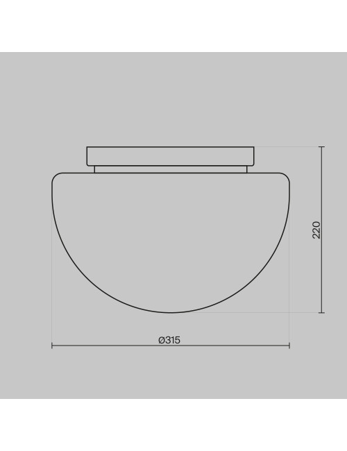 Laelamp Glassy Ø31,5