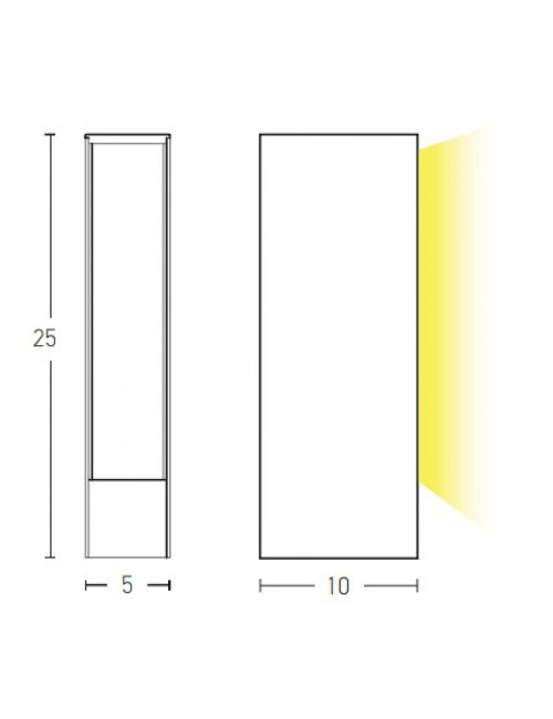 Pastatomas šviestuvas E256 LED IP65
