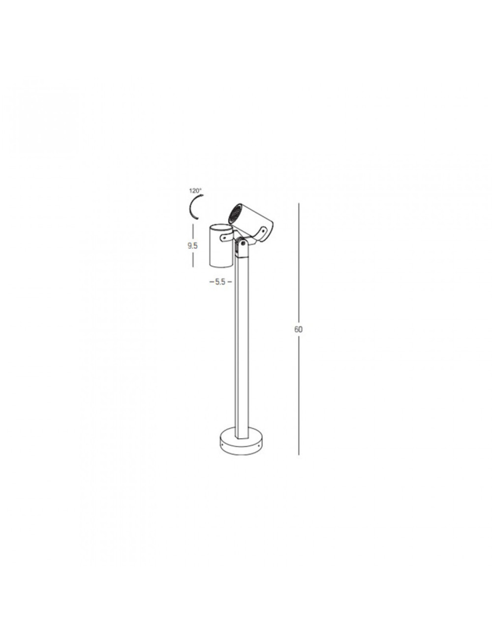 Gartenleuchte E325 IP54