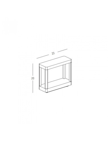 Gartenleuchte E334 LED IP65