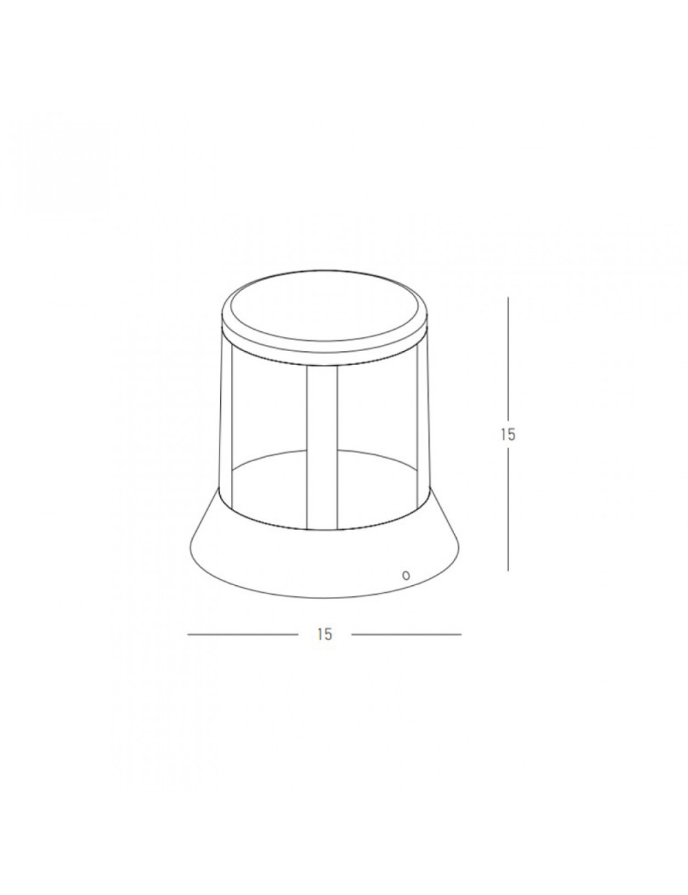 Dārza lampa E337 LED IP65